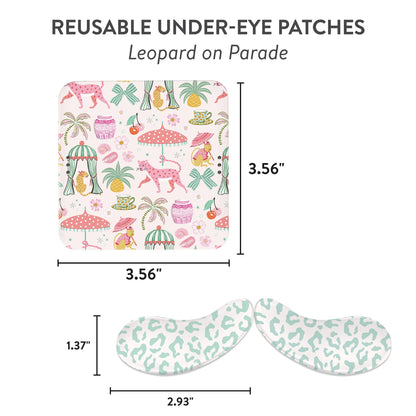 Leopard on Parade Reusable Under-Eye Patches