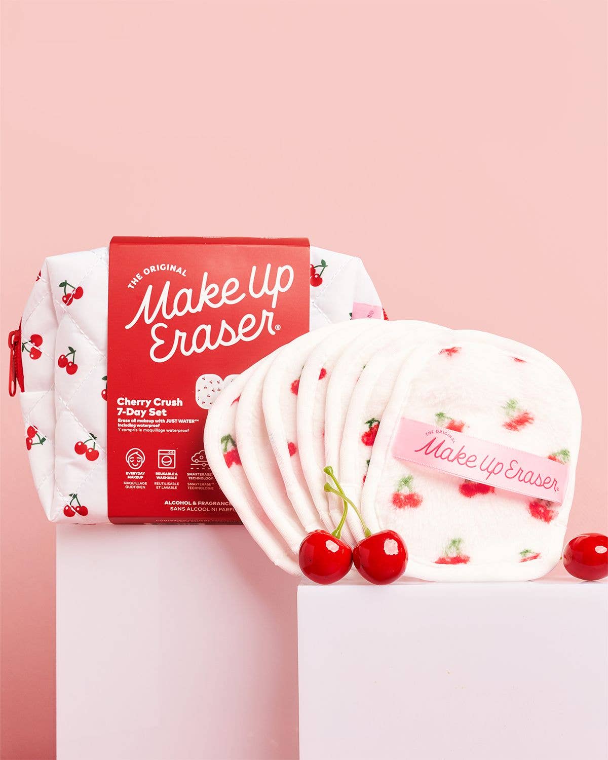 🍒 Cherry Clean – 7-Day MakeUp Eraser® Set