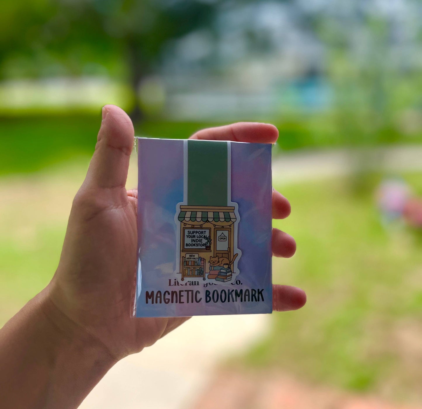 Support Your Local Indie Bookstore 📚 - Magnetic Bookmark